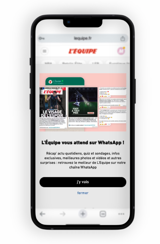 L'equipe onboarding new subscribers